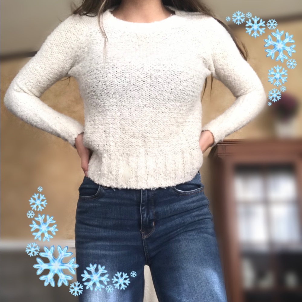 Abercrombie & Fitch sequin sweater